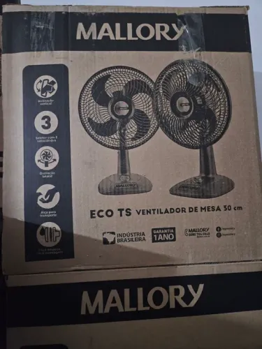 PROMOÇÃO VENTILADOR MALLORY TS30 30CM LACRADO R$149.00 AVISTA.