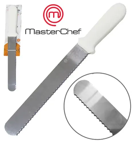 Espátula De Cozinha Serrilhada Em Inox - Master Chef