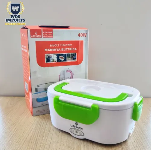 Marmita Elétrica Aquecedora de Alimentos 12V 110/220