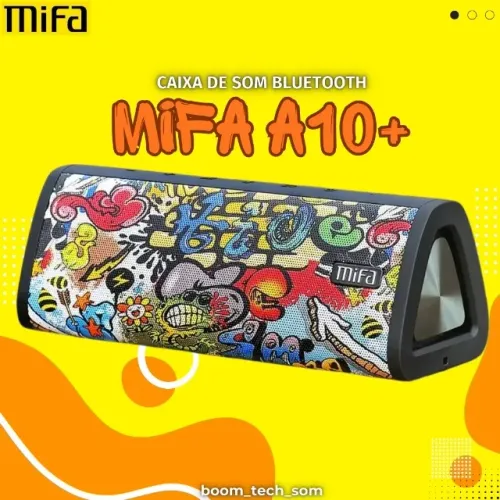 Caixa de Som Portátil Mifa A10+ | Garantia | Prova D'Água | Pronta Entrega