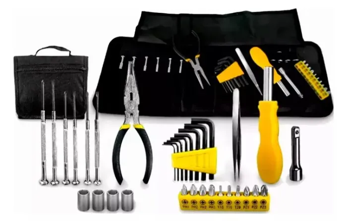 Kit Ferramentas Titanium Profissional 32 Peças com Estojo