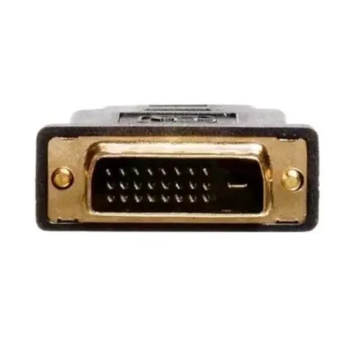 Cabo Dvi-d 24+1 Dual Link x HDMI Macho Bidirecional Emborrachado com filtro