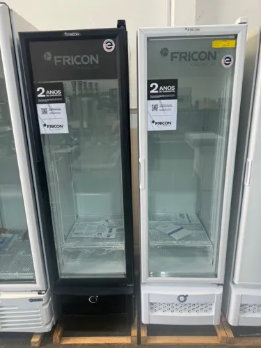Freezer vertical porta vidro 284 litros novo com garantia