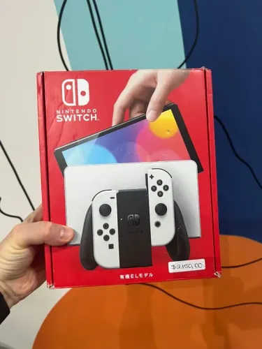 Nintendo Switch Oled Branco Novo Lacrado TOP | Loja Fisica |