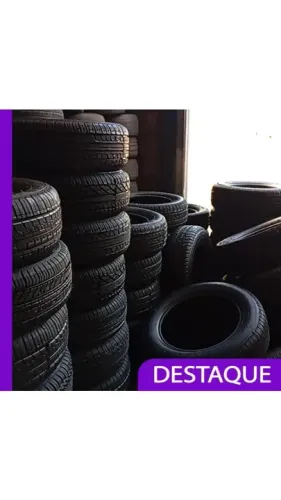 Promoção de pneus remold com borracha Vipal e 1 ano de garantia
