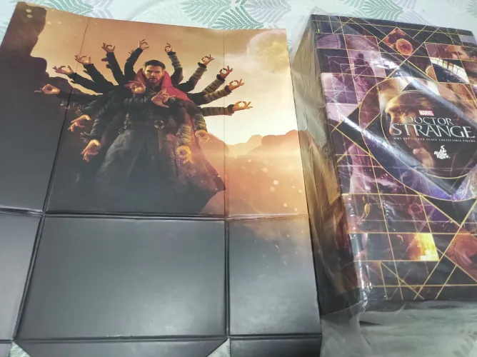 Hot toys Marvel Doctor Strange 1/6 Escala Hot Toys avengers vingadores dr estranho