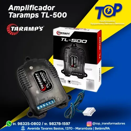 Módulo Taramps TL 500 100rms 2 canais