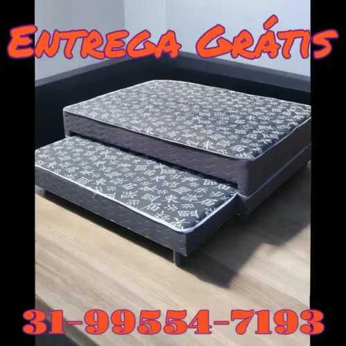 CAMA CASAL BOX NOVAS COM CAMA AUXILIAR / MODELO 2409251820