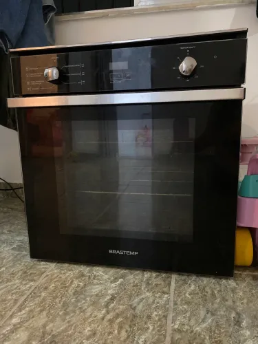 Forno elétrico de embutir Brastemp