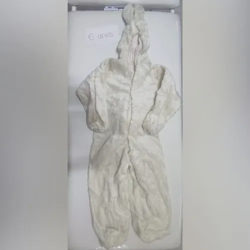 Fantasia de Coelho Pelúcia - Tamanho 6 Anos