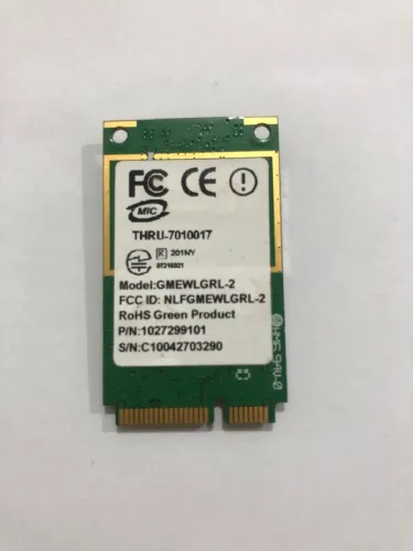 Placa Mini Pcie Wireless Dual Band Bluetooth 5.0 Seminovo GMEWLGRL-2