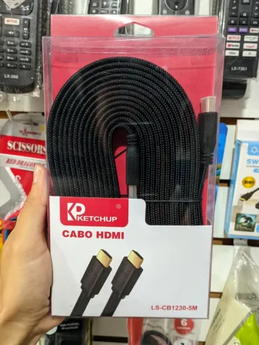 Cabo HDMI 5 Metros 2.0 Ultra HD 