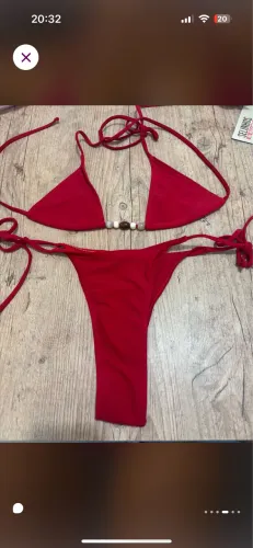 Biquíni vermelho SHEIN Swim - novo, tamanho L