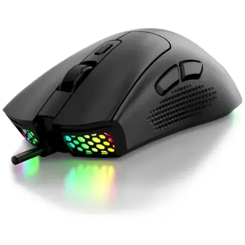 Mouse Gamer Knup Anúbis RGB 7200 DPI Preto (ultima unidade)