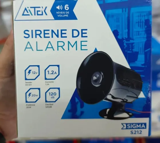 Sirene de Alarme Sigma S212 - 120dB