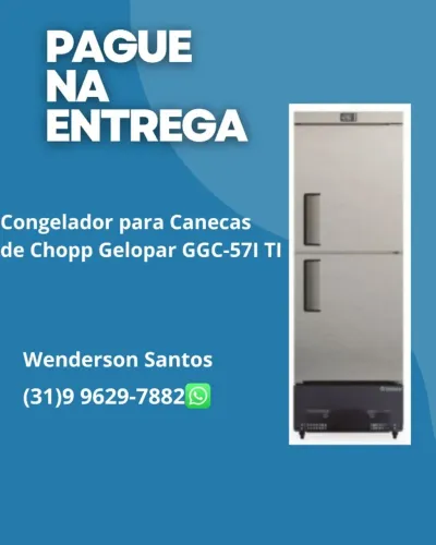 Congelador para Canecas de Chopp Gelopar GGC-57 TI 220V Novo