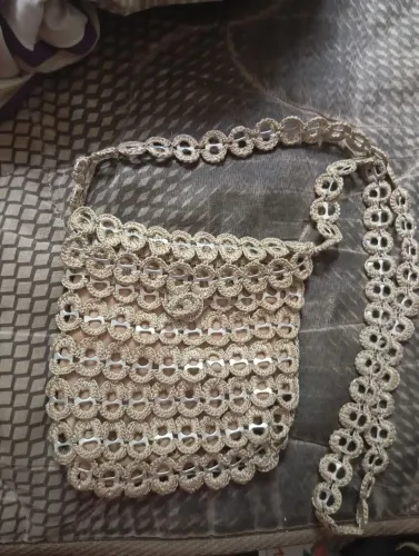 Bolsa de tampinha de garrafa 