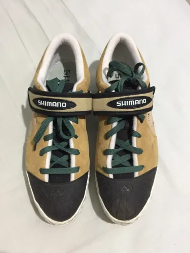 Sapatilha Shimano Ciclismo Vintage (Usado) 