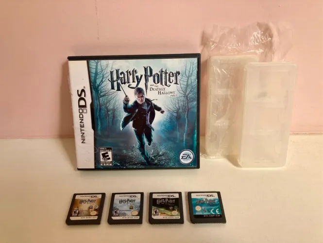 Coleção 4 Jogos Harry Potter Nintendo DS