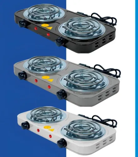 Fogão Elétrico Portátil 2 bocas - Cozinha Prática