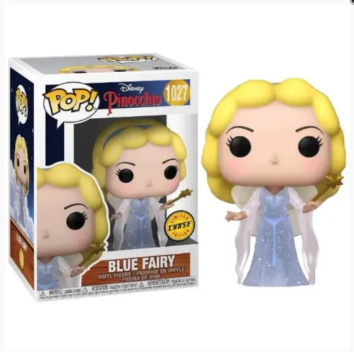 Boneco Funko Pop Disney Coleção Pinocchio Blue Fairy #1027