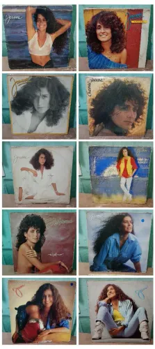 Coleção com 11 Lps de Joana/Disco de Vinil/Pop/MPB/Musica