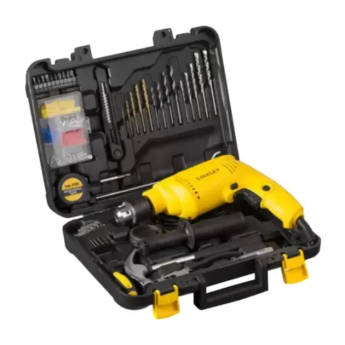 FURADEIRA DE IMPACTO 1/2" SDH600KP + MALETA COM 120 ACESSÓRIOS 127V - STANLEY