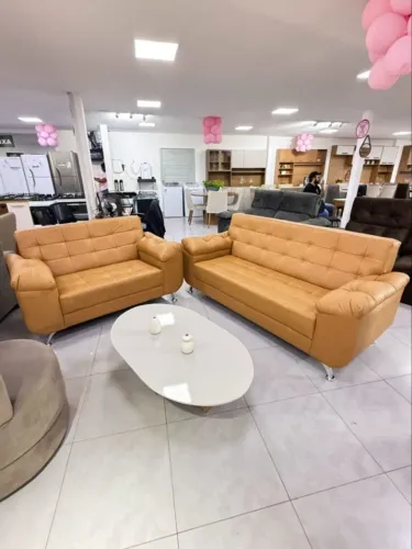 Conjunto Sofá 2/3 Lugares FAZEMOS ENTREGAS