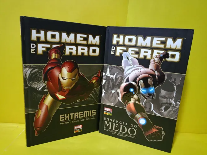 HOMEM DE FERRO - COLEÇÃO MARVEL DELUXE 