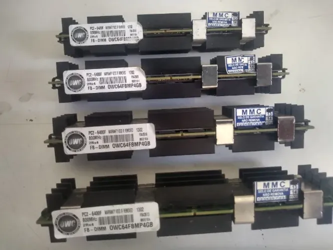 Memoria Pc2 6400 F 800mhz Owc 64 Bpm 4gb ( 04 Pçs) (Usado)