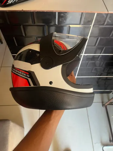 Usado Capacete EBF New Automático Bolt Branco N58