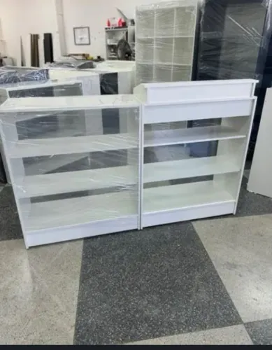 BALCÃO CAIXA VITRINE +BALCAO VITRINE 100% MDF