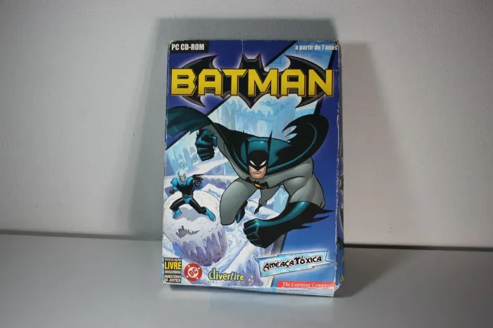 Jogo PC Batman Ameaça Tóxica | DC Comics | 2005 | raridade | Campinas/SP