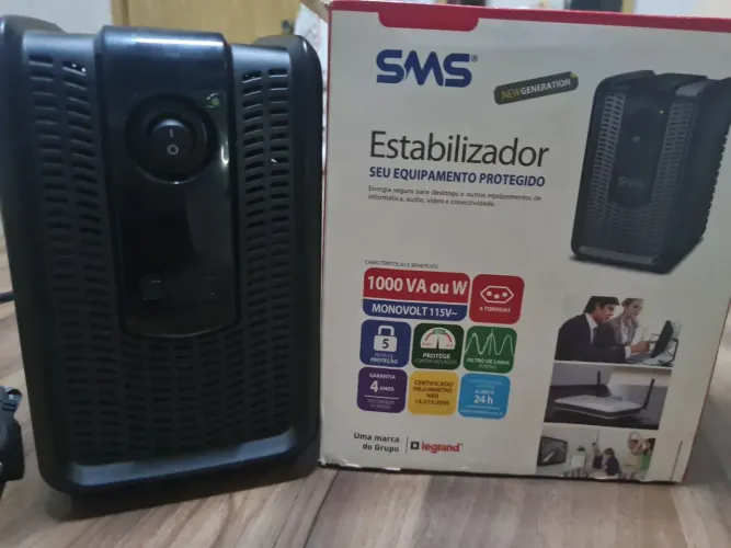 Estabilizador SMS proteção de equipamentos eletrônicos