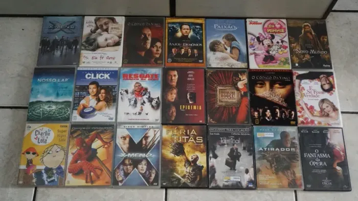 Lote de 21 DVD Vários títulos