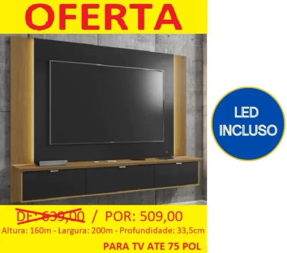 Painel - parcelamos sem juros