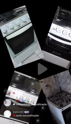 ACHOU FOGÕES 4 Bocas BARATO com ENTREGA GRÁTIS !