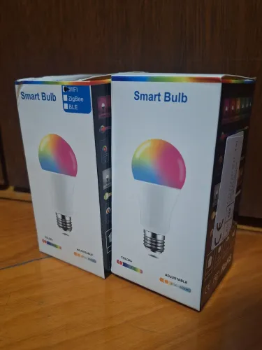 2 Lâmpadas Smart - RGB 18W E27 Cozylife