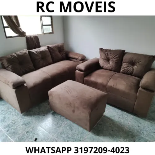 Sofá Sonata 2 e 3 Lugares - Conforto e Qualidade Garantidos