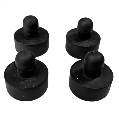 SAPATA AMORTECEDORA JOGO C/4PCS NAO ENDURECIDA D25MM SCHULZ