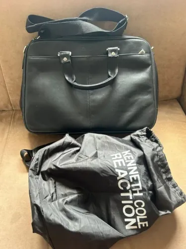 pasta executiva - couro - kenneth cole reaction - exclusiva e original