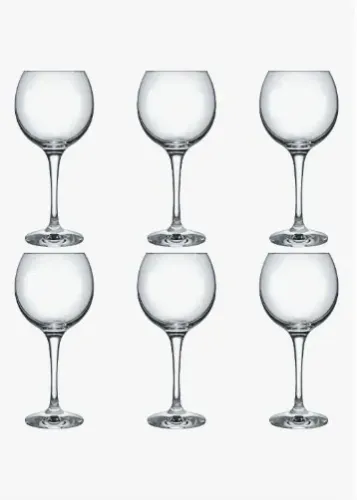 Jogo De Tacas Vinho Nadir Celebra 300ml - 18 Unidades Transparente