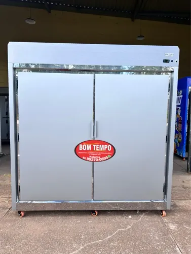 Câmara fria móvel para estoque , com regulagem de temperatura 