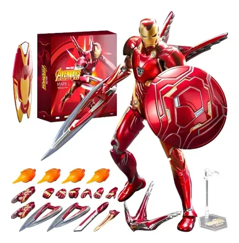 Boneco De Ação Zdtoys Ironman Mk50
