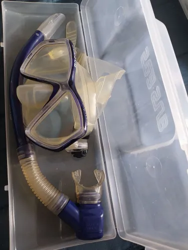 Kit Máscara de Mergulho Completa - Sub Sea