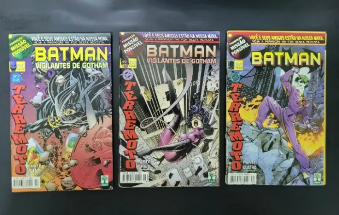 HQ Batman série TERREMOTO