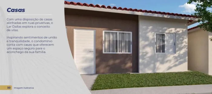 Compre sua casa com entrada parcelada - Condominio fechado (Zona Norte)