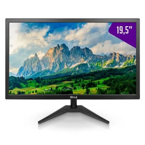 Monitor Skul 19,5" Office Led 5Ms Hdmi+Vga - Sm1955Msy