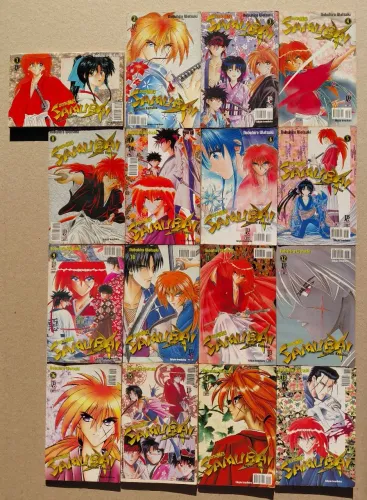 Coleção Samurai X + Edição Especial