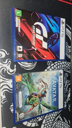 Jogos de Ps5: Gran Turismo 7 e Avatar